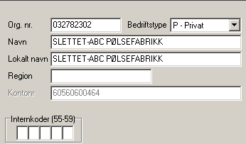 Registrering av lærebedrifter/oppl.