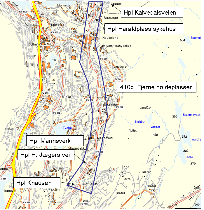 Fremkommelighetstiltak for kollektivtrafikk 04.03.2008 3.4.4 Tiltak 410a.