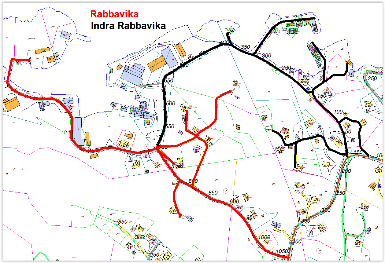 Tidlegare fatta vedtak: 1079 Rabbavika Nytt forslag: Ny vegparsell 1198, Indra Rabbavika