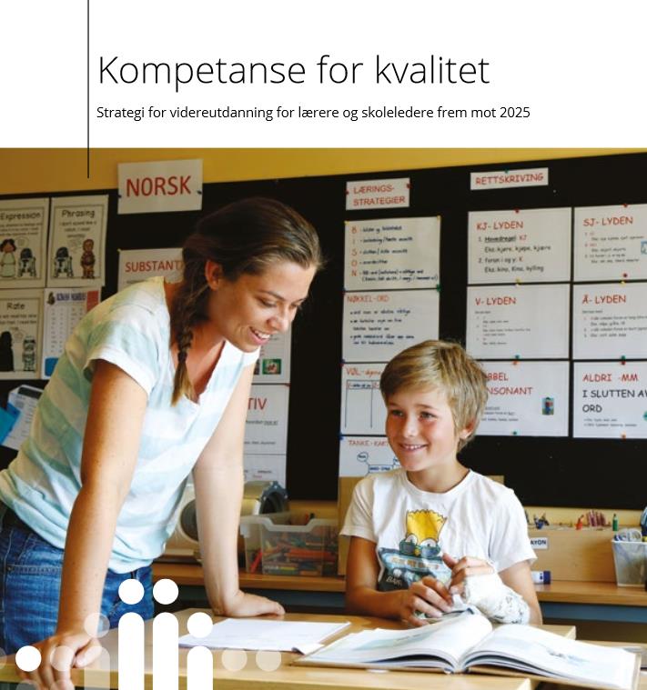 Grunnskolen Kompetanse for kvalitet: 300 flere studieplasser til videreutdanning av lærere - viktig stimulans Økt lærertetthet