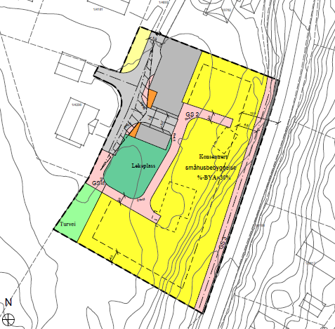 Detaljreguleringsplan et lite boligområde