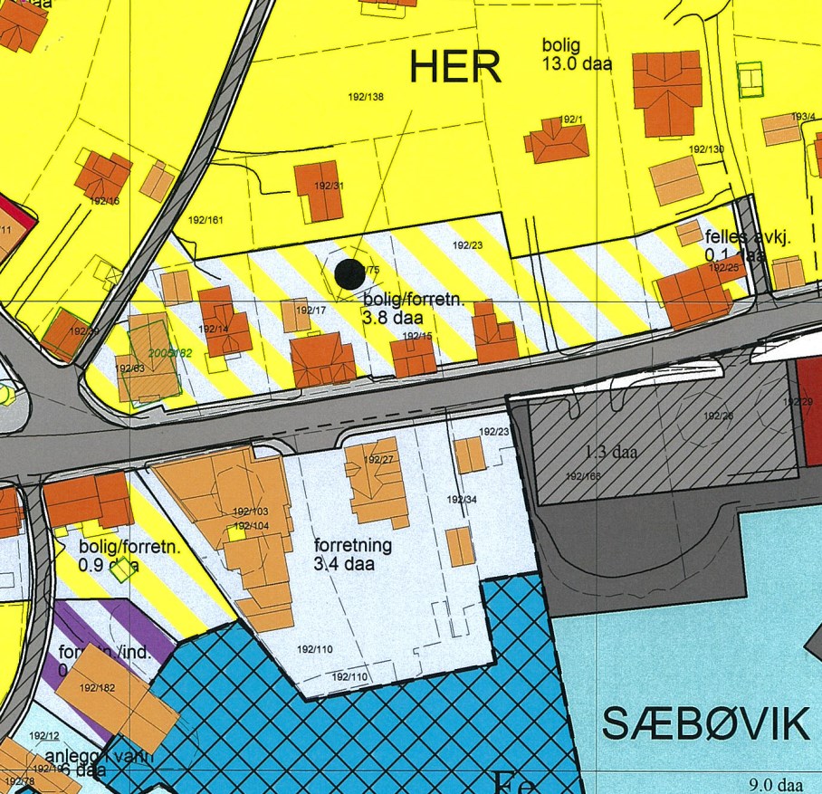 Dispensasjonssøknad til plan om avkøyrsle: Det er den 21.08.