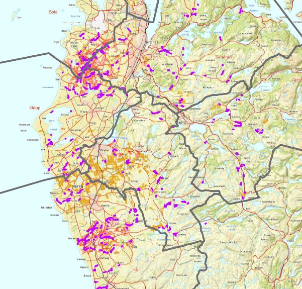 Oppslutning frivillige tiltak i landbruket Tiltak med størst