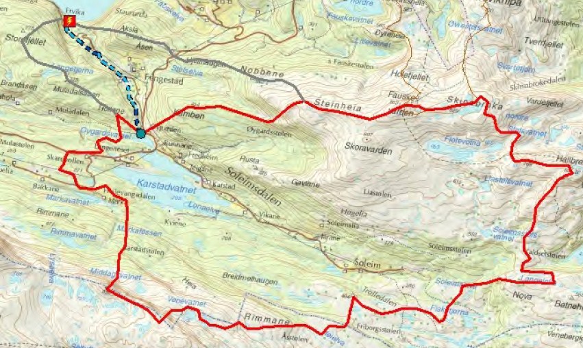 Ervikselva kraftverk NK Småkraft AS Førde kommune «Ervikselva kraftverk vil nytte eit fall på 178,5 m i Ervikselva med inntak på kote 198,5 og kraftstasjon på kote 20.