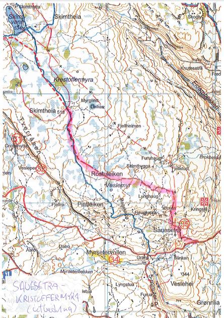 4 Sauesetra Kristoffermyra Utbedring/planering