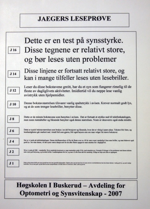 være med på selve undersøkelsen. Derfor kunne det forventes lignende resultatene ved hovedforsøket.