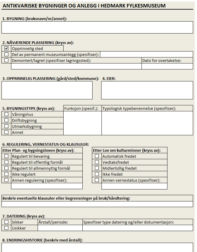 Kartlegging HFMs prosjekt (utg.pkt) 1.