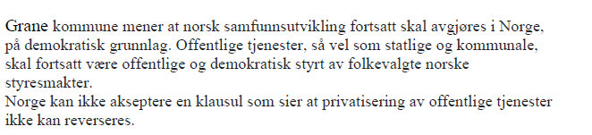 Grane kommune Arkivkode: Arkivsak: JournalpostID Saksbehandler: Dato FE- 15/255 16/833 Tone Larsen 21.02.2016 Saksnummer Utvalg Møtedato 016/16 Formannskapet 02.03.2016 017/16 Kommunestyret 26.04.