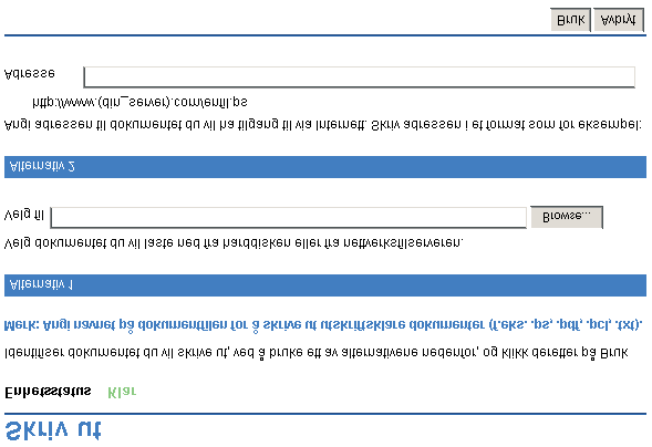 Skriv ut Du kan bruke Skriv ut-siden for å skrive ut én fil om gangen fra et produkt som støtter HP EWS.