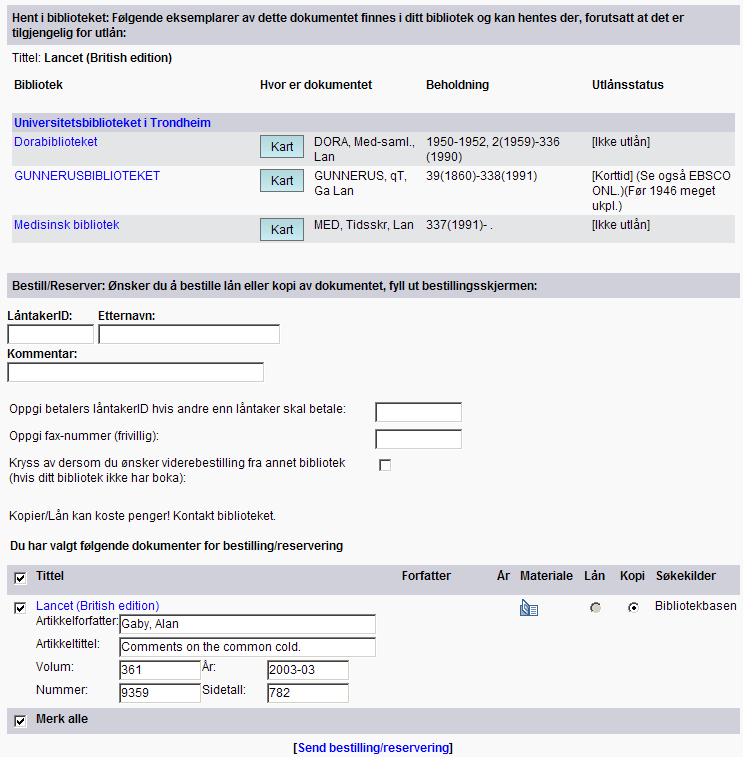 Pubmed & NTNU-knappen: Hvordan skaffe artikler? Eksempel på en fulltekstartikkel: Bruk alltid PDF versjon for utskrift. Her kommer du først inn på nettversjon (html) av artikkelen.