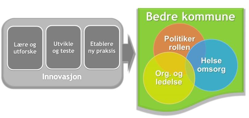 Stjeler med stolthet og lærer av andre Bruker ny teknologi offensivt til å innovere tjenester Håndterer eksperimentering og feiling Trekker inn FoU og kompetansemiljøer Helhetlig