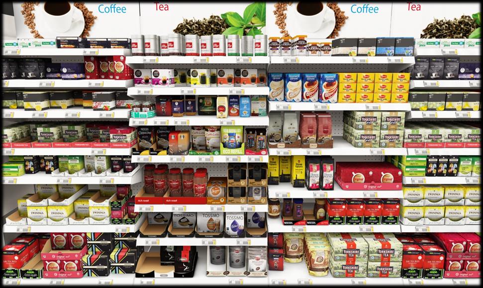 What can SIMULATION do for the design process? Create & present a complete market launch in 3D in a controlled retail environment (incl. packaging, displays, signage & other branded items).