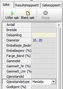 Arbeidsbordet Etter at snarveien er lagret under Navigator, klikker man på den for å åpne grensesnittet (vinduet) som gir tilgang til den aktuelle databasen.