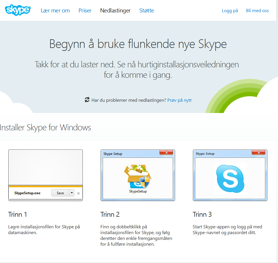 8. SKYPE Skal Skype tas i bruk i Rolltalk må programmet lastes ned og installeres, samt at kontaktenes Skype-navn må legges inn i Skype.