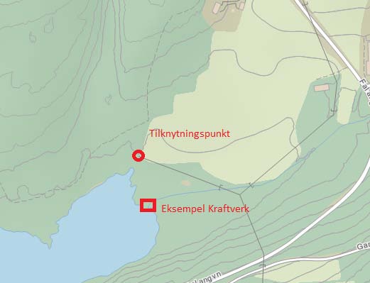 1. Tilknytningspunktet Tilknytningspunktets knutepunktbetegnelse i NIS: BL-9999-TP Tilknytningspunktets plassering: Dal TS, avgang Brattland, mast nr 26 Nominell spenning i Tilknytningspunktet [kv]: