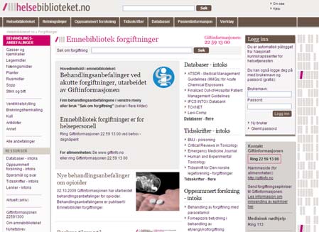 helse, samfunnsmedisin, legemidler og forgiftninger (kvalitetsforbedring og