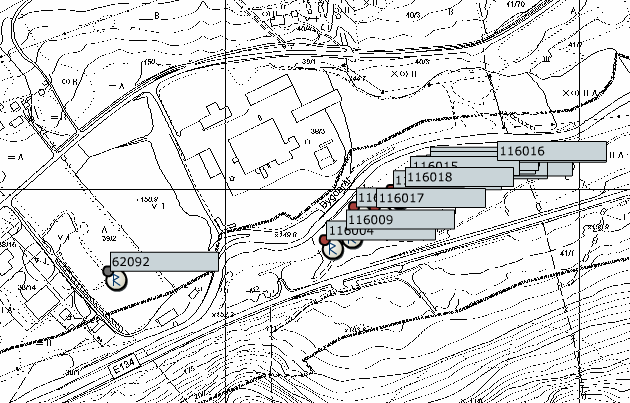 TIDLIGERE REGISTRERTE KULTURMINNER Det er tidligere registrert en røys (ID 62092) med uavklart status innenfor planområdet. Se under for kart og beskrivelse fra Askeladden.