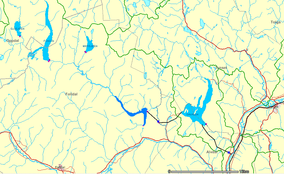 Utvidelsesprosjektet Markbulia-Einunna Hydrologi- og