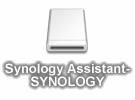 5. Dobbeltklikk på det automatisk genererte miniatyrbildet Synology Assistant-SYNOLOGY.