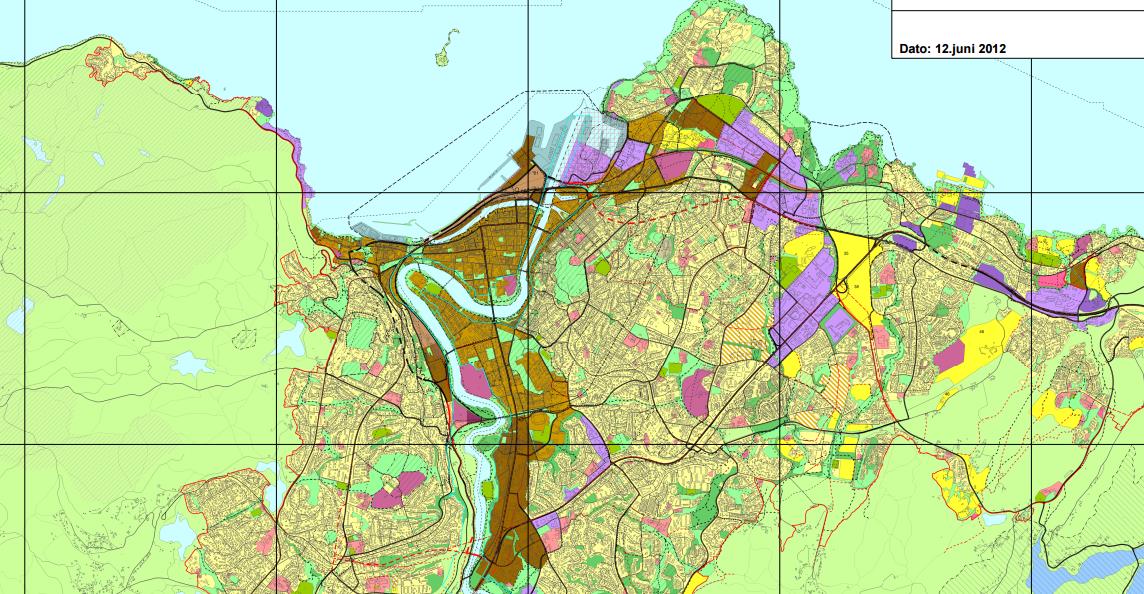 Enkelt? Gap mellom byintensjoner på plan-nivå og konkrete byggeprosjekter.