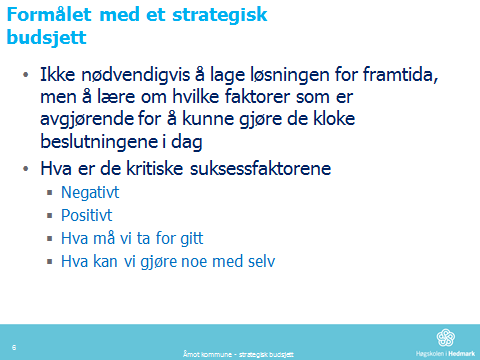 Prisstigning i seg selv kan være en interessant budsjettfaktor. Men erfaringsmessig så er det de relative prisendringer over tid som en bør studere.