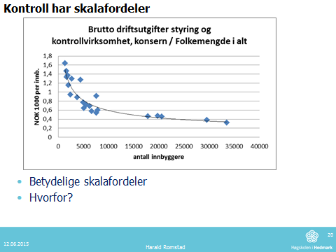 kostnadene) så vil