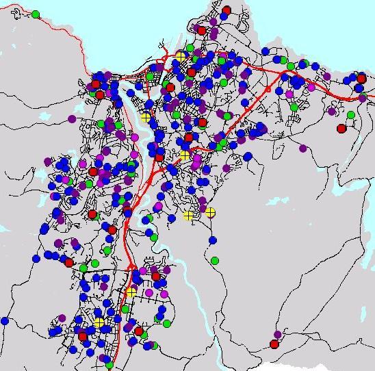 TS-tiltak Innsatsområder 2011: -Fortau og gangveger -Sikring av kryssingspunkter -Andre