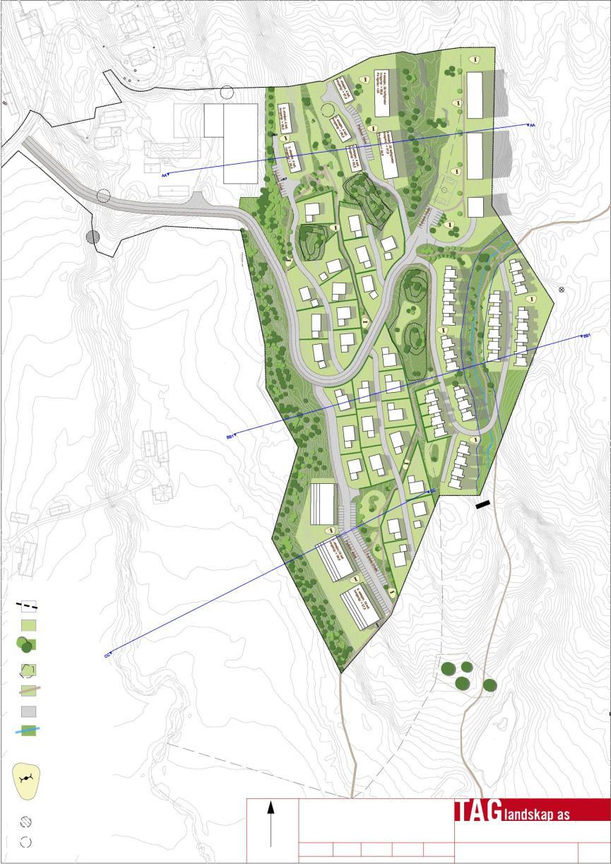 Løkkatoppen boligfelt i Sande kommune Vestfold