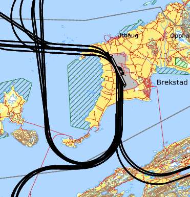 Forsvarets Kampflybase reguleringsplan med konsekvensutredning eksempel flytypen Tornado har dårligere klatreegenskaper i avgangsfasen enn nyere jagerfly.