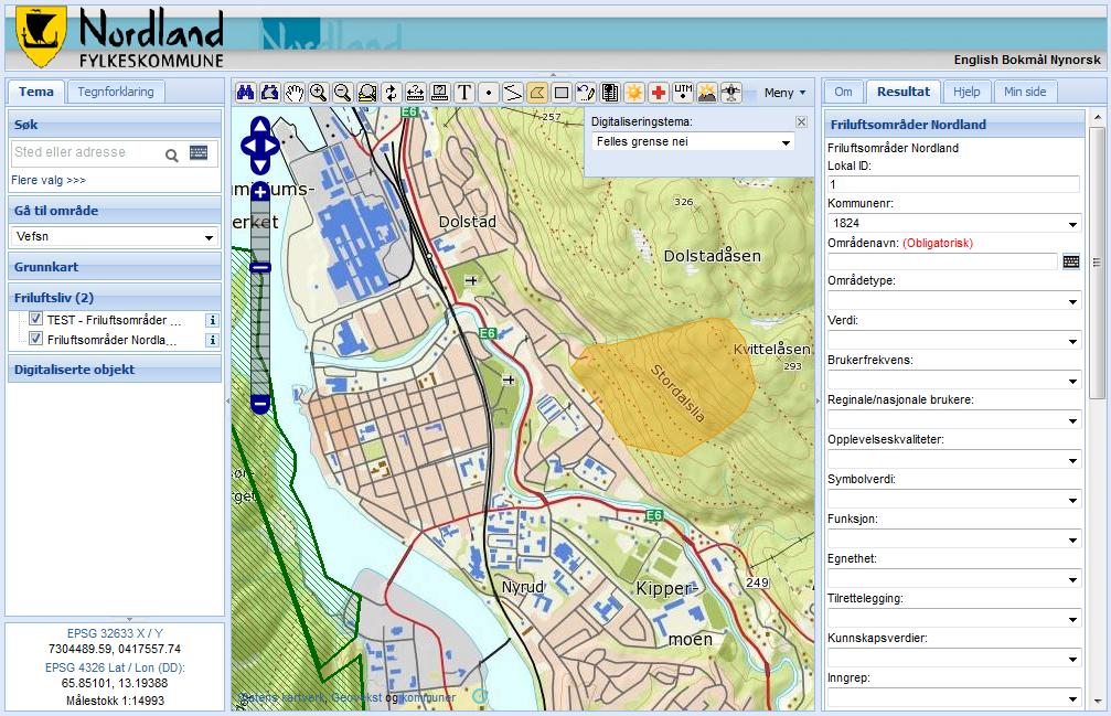 7.6 Kvalitetsjekk - KS Etter at datafangst/digitalisering for en kommune er utført skal det utføres en