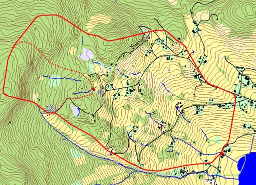 planert Driftsormer: korn, potet, husdyr (0,03 GDE/daa) Representerer: åkerdrift med noe husdyrhold på siltjord i ravinelandskap Overvåkingsperiode: 1991 Vannføringsmåling: Crump overløp