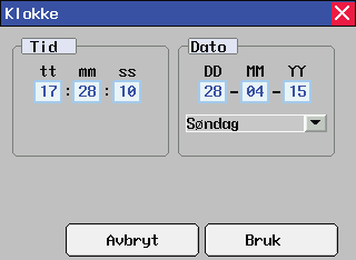 5.3.7 Fôringsplan FeedMixer kan settes til å fôre ut automatisk etter en fôringsplan. Opp til 16 ulike tidspunkt kan settes individuelt.