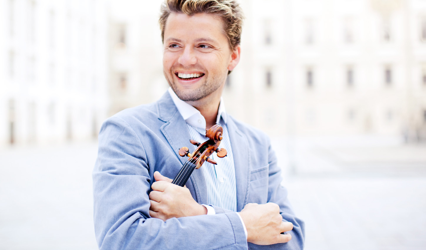 Foto: Julia Wesely JULIAN RACHLIN Julian Rachlin er blant de ypperste i verdenseliten av fiolinister.