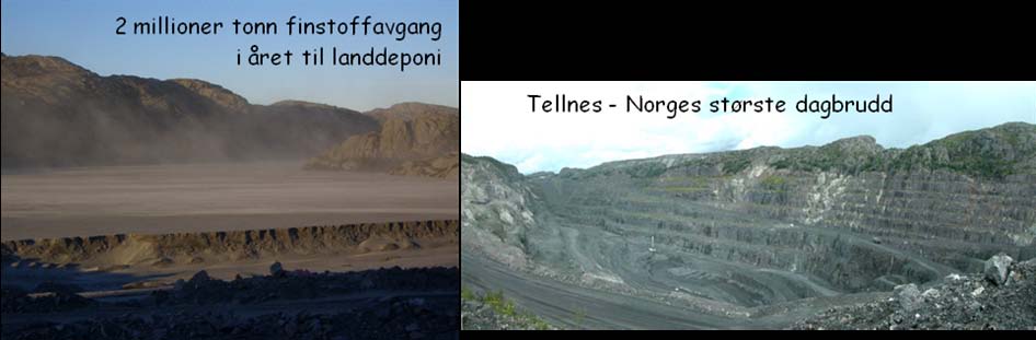 MASTEROPPGAVER I GEOLOGI GEORESSURSER: Geologi, geokjemi og forvitringsegenskaper av finstoff-avgangen fra Titania AS Masteroppgave, 60 (evt 30) studiepoeng.