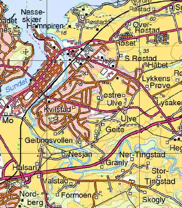 Tiltaksbeskrivelse: 1719/276/2, Geite østre - boligområde Dagens formål LNF Situasjonskart innsbeite 16 daa Foreslått Boligformål formål Forslagsstiller Grunneier Miljø og naturressurser Andre