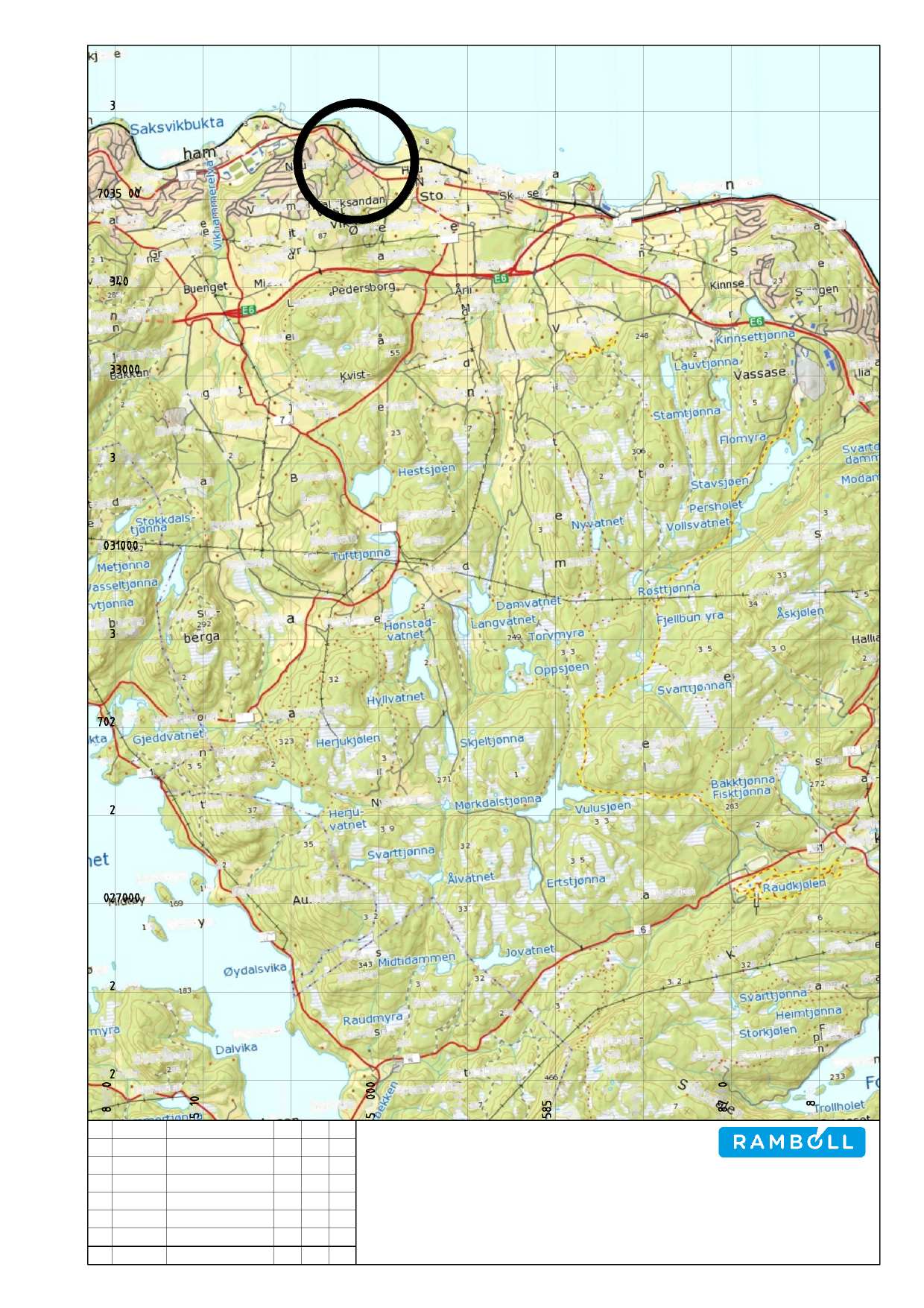 Oppdrag nr. 1350001683 0nOHVWRNN 1:50 000 Status: Betania Malvik P. B. 9420 Sluppen Mellomila 79 N-7493 Trondheim TLF: 73 84 10 00 - FAX: 73 84 10 60 www.