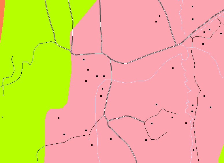 8 3.4 Berg Vi har funnet berg i samtlige 15 borpunkter. Dybden til berg varierer mellom 0,7 og 5,9 m. Bormotstanden indikerer at berget er av normal kvalitet.