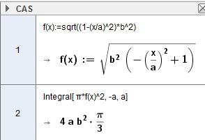 Brusen vil stå 9,9cmhøyt i glassset. E a For halvsirkelen som ligger over -aksen har vi følgende funksjon: Volumet av et omdreiningslegeme er gitt ved følgende formel: b V f ( ) d a f ( ) r.