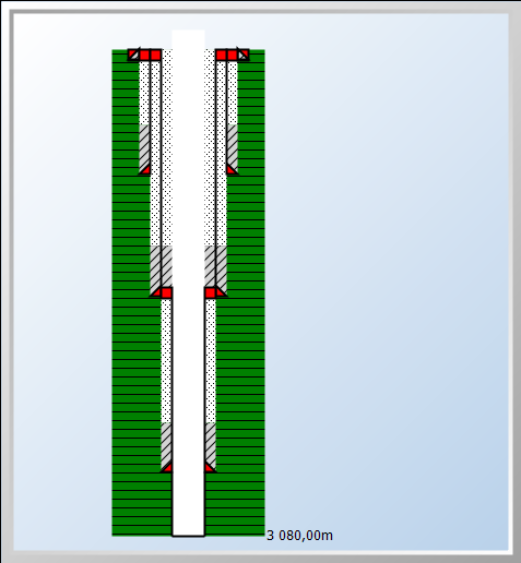 Figure 1: Well Schematic for well 6407/8-6, Snilehorn. The probability of discovery for the Tilje and Åre formations are 56%, where 30% is for only oil, 4% for only gas and 21% for both oil and gas.