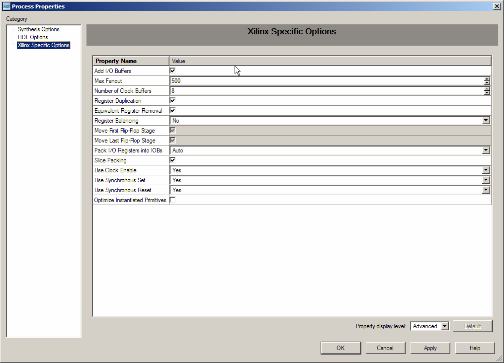 Constraints i Xilinx ISE