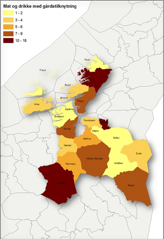 6 Det er videre lagt inn som en forutsetning at utvikling av et nytt landbruksprosjekt på Fosen skal koordineres med videreføring av prosjektet Plan, Miljø og Landbruk.