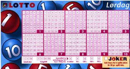 I Lotto er det over 5 millioner mulige vinnerrekker. Vi må være veldig tålmodige for å skrive opp alle disse!
