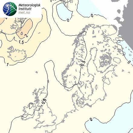 Figur 9: Fra og med mai 2005 startet Meteorologisk institutt med å legge ut havvarsler på nettstedet http://met.no/havvarsel.
