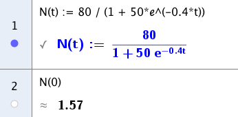 Løsninger til oppgvene i ok c Deriverer ved hjelp v lgerfeltet. Skriver først inn funksjonen f. Skriver så inn i inntstingsfeltet: f'(t)=derivert[ <Funksjon>, <Vriel> ].