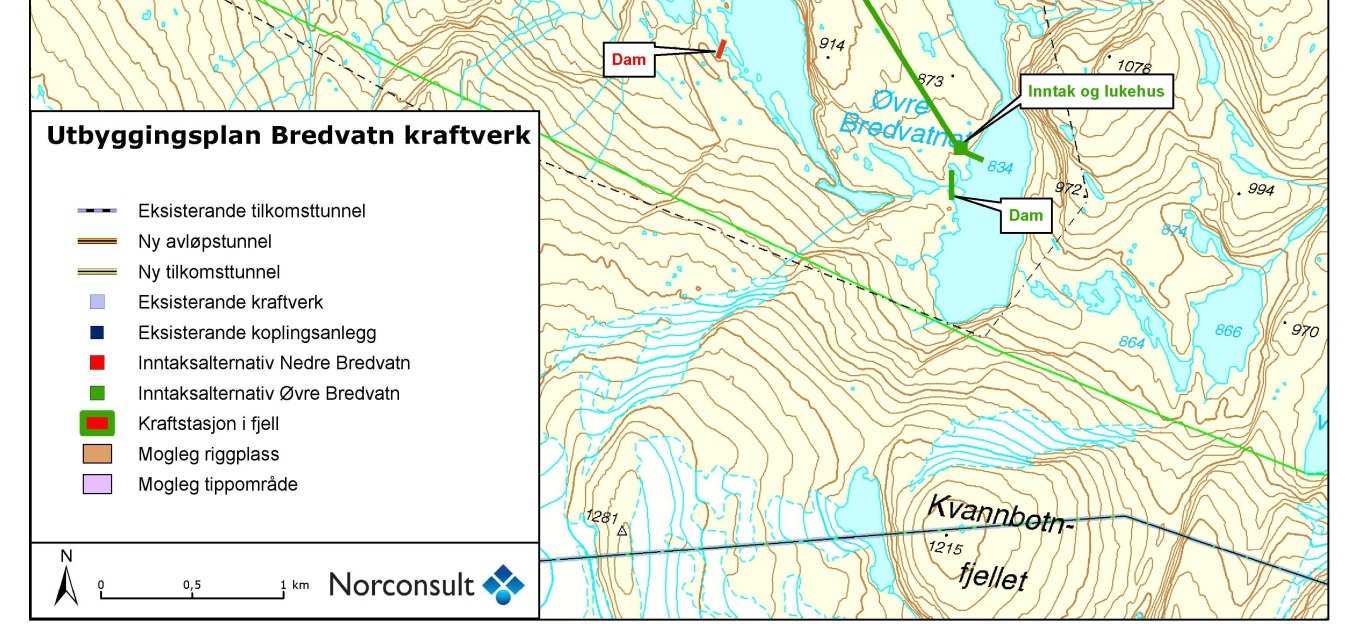 Bredvatn kraftverk Fagrapport kulturminner og kulturmiljø