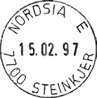 Stempel nr. 3b Type: I22N Fra gravør 28.03.1977 NORDSIA Innsendt Stempel nr. 3c Type: I22N Fra gravør 28.03.1977 NORDSIA Innsendt Registrert brukt fra 21-4-81 OGN til 17-11-86 TK Stempel nr.