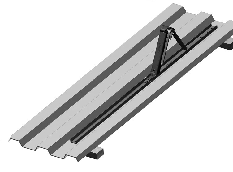 TURMALIN Taktype: Gelender: Festemateriell: Overflate: Matr. dim.: Vekt: Avst profilbunn til gelender: Antall kart./pall: 12 / 288 Monteringsanv.