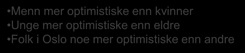 Mange nordmenn er optimistiske for privatøkonomien de neste 12 måneder Hvordan tror du din privatøkonomi vil utvikle seg de neste 12 månedene? Vil den bli.