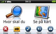 Komme i gang Låse opp enheten 1. Trykk om nødvendig raskt på av/påknappen. 2. Dobbelttrykk på. Hovedmeny ➊ ➋ ➌ ➍ ➎ ➏ ➐ ➑ ➊ Trykk for å velge en transportmodus. ➋ Trykk for å finne et bestemmelsessted.