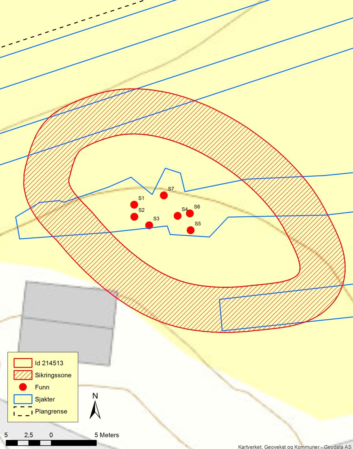 Idnr 214513 Bosetning-aktivitetsområde fra romersk jernalder-folkevandringstid på Randem gbnr.
